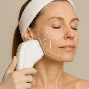 Woman having HI-FU to reduce wrinkles call LA LIPO West Norwood Now!