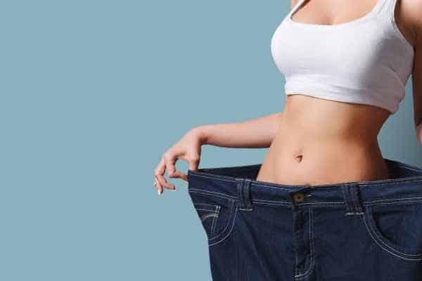 woman after fat reduction treatment West Norwood