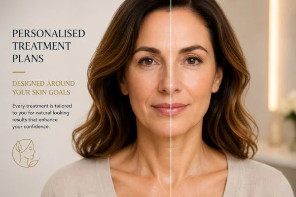 Before and after results of Collagen Lift Therapy West Norwood