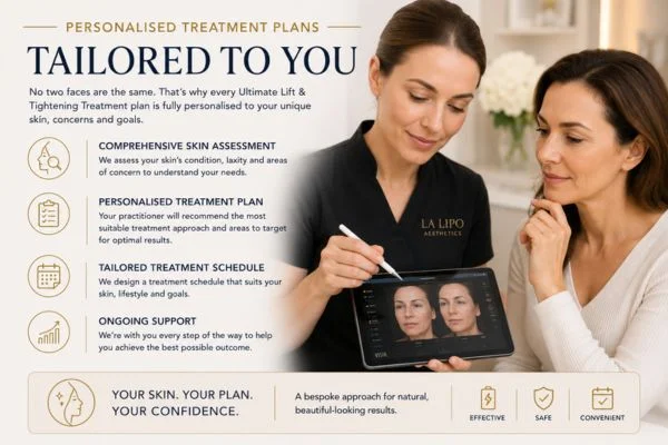 book a consultation about your ultimate lift and tighten treatment West Norwood